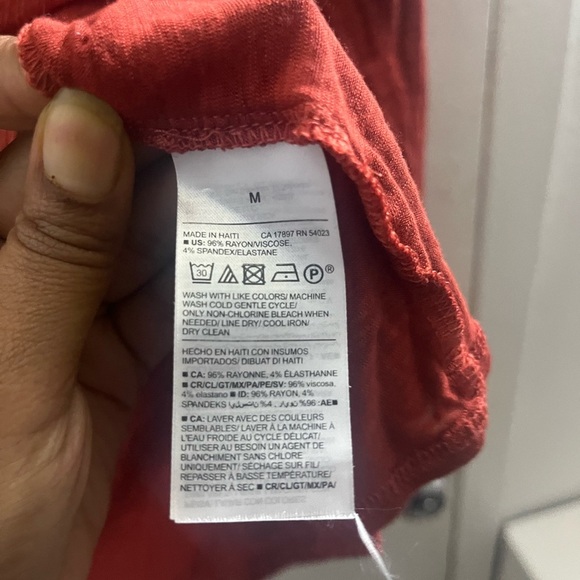 Old Navy Women's Burnt Orange Long Sleeve Top - Picture 4 of 4